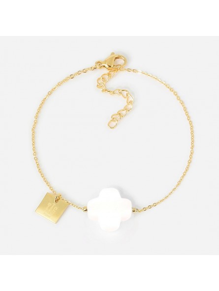 ZAG - Bracelet Vega acier doré - Ref SBS00611-01WHT