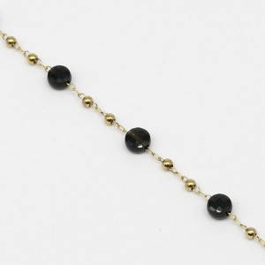ZAG - Bracelet Zoé acier doré  - Ref SBS10579-01BLK