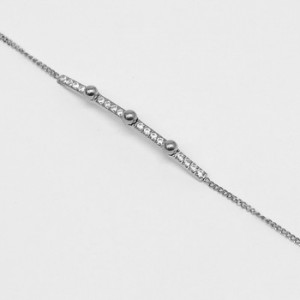ZAG - Bracelet Zinatra acier gris  - Ref SBS12102-00WHT