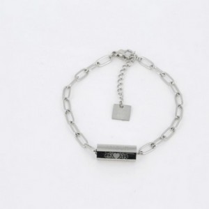 ZAG - Bracelet Rabi acier gris  - Ref SBS13567-00UNI