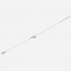 ZAG - Bracelet Azur acier gris  - Ref SBS23141-00WHT