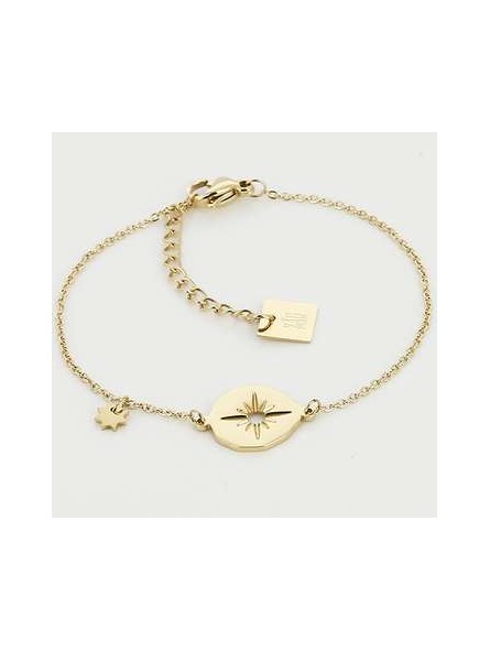ZAG - Bracelet acier doré  - Ref SBS5123-01UNI