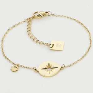ZAG - Bracelet acier doré  - Ref SBS5123-01UNI