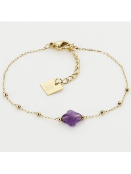ZAG - Bracelet Velasquez acier doré  - Ref SBS7970-01PUR