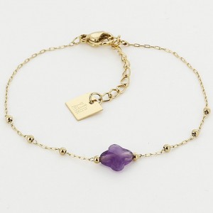 ZAG - Bracelet Velasquez acier doré  - Ref SBS7970-01PUR