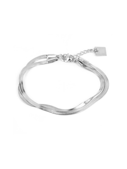 ZAG - Bracelet Ghery acier gris - Ref SBX7232-00UNI