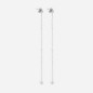 ZAG - Boucles d'oreilles Fylla acier gris  - Ref SEL18187-00UNI