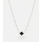 ZAG - Collier Velasquez acier gris  - Ref SNS07970-00BLK