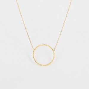 ZAG - Collier Felicite acier doré  - Ref SNS16304-01UNI