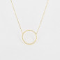 ZAG - Collier Felicite acier doré  - Ref SNS16304-01UNI