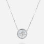 ZAG - Collier Evelyne acier gris  - Ref SNS21921-00SEL