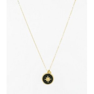 ZAG - Collier Sun acier doré - Ref SNS7377-01BLK