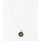 ZAG - Collier Sun acier doré - Ref SNS7377-01BLK