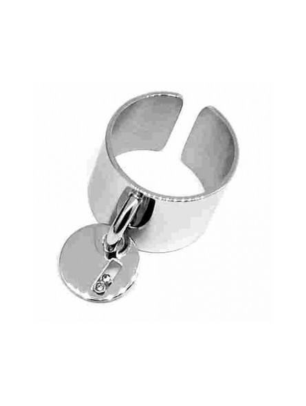 ZAG - Bague Forçat1 acier gris  - Ref SRL3592-00WHT