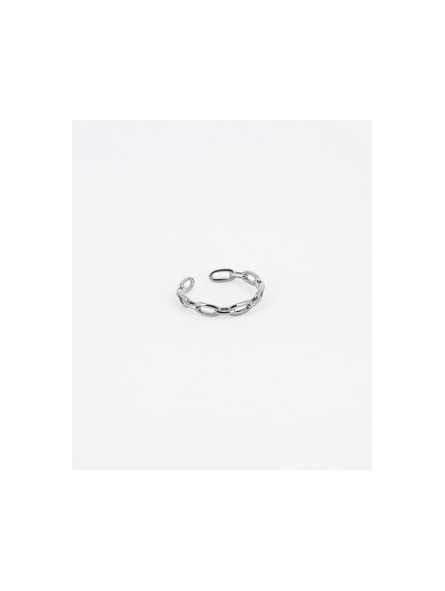 ZAG - Bague Spetsès acier gris  - Ref SRR13852-00UNI