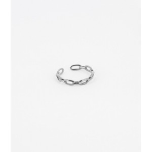 ZAG - Bague Spetsès acier gris  - Ref SRR13852-00UNI