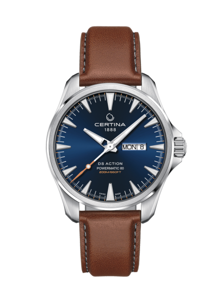 Certina - Montre Homme DS Action Day Date Powermatic 80 - Ref C0324301604100 Certina - Montre Homme DS Action Day Date Powermatic 80 - Ref C0324301604100