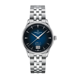 Certina - Montre Homme DS-1 Big Date Powermatic 80 - Ref C0294261104100