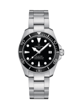 Certina - Montre Homme DS Action Diver 38mm Powermatic 80 - Ref C0328071105100