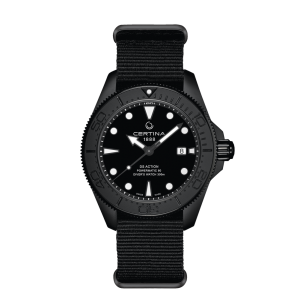 Certina - Montre Homme DS Action Diver 43mm Powermatic 80 - Ref C0326073805100