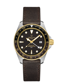 Certina - Montre Homme DS Action GMT Powermatic 80 - Ref C0329292605100