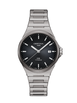 Certina - Montre Homme DS-7 Quartz - cadran noir - Ref C0434104405100