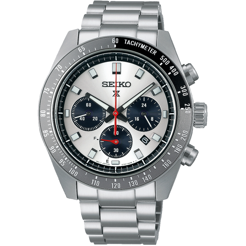 Montre Homme SEIKO Prospex Speedtimer Solaire Argenté - SSC911P1