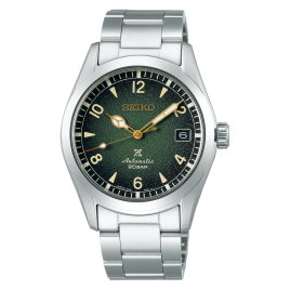 Montre Homme SEIKO Prospex Automatique Alpinist Vert Acier - SPB155J1