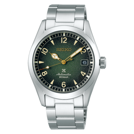 Montre Homme SEIKO Prospex Automatique Alpinist Vert Acier - SPB155J1