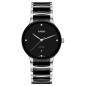 Montre Homme Rado Centrix Jubile Bracelet céramique noir - Réf. R30021712
