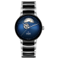 Montre Homme Rado Centrix Open Heart Bleu Céramique - Réf. R30012202