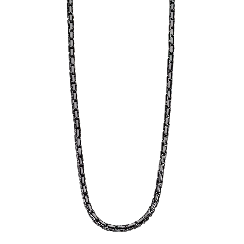 Lotus - Collier urban man acier noir  - Ref LS2367-1/3