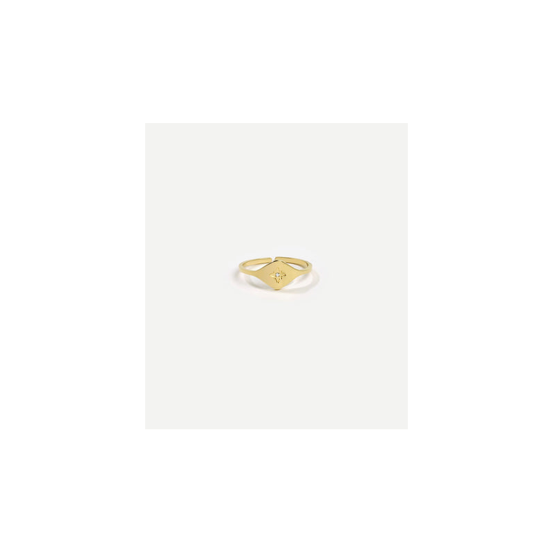 Bague Zag Srr12093-01Wht -  Bague Ojos