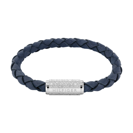 Bracelet Homme Tommy Hilfiger Tressé bleu Réf 2790480