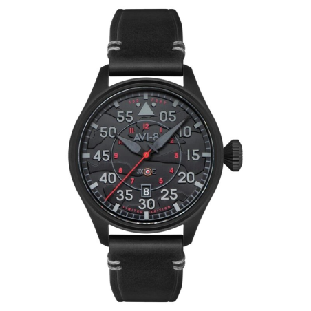 AVI8 - Montre Homme Hawker Hurricane Clowes Auto - Ref AV-4097-05