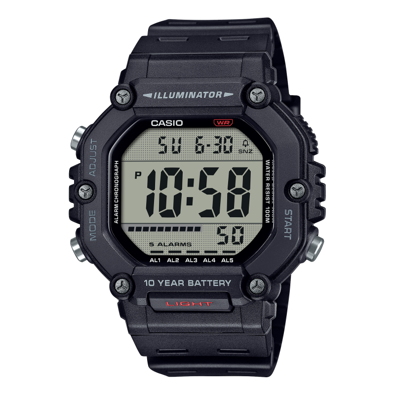 CASIO - Montre Homme Sport - Ref AE-1600H-1AVEF