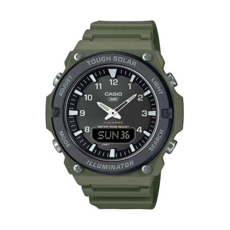 CASIO - Montre Homme Tough Solar - Ref AQ-S820W-3BVEF
