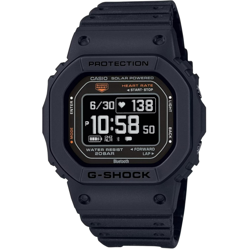 CASIO - Montre Homme G-Shock G-Squad - Ref DW-H5600-1ER