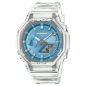CASIO - Montre Homme G-Shock Black & Metal - Ref GA-2100BM-7A2ER