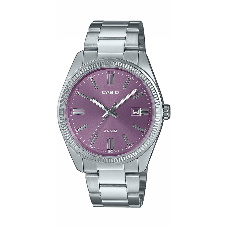CASIO - Montre Homme Timeless rose - Ref MTP-1302PD-6AVEF