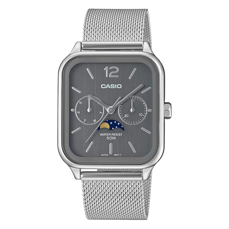 CASIO - Montre Mixte Timeless gris - Ref MTP-M305M-8AVER