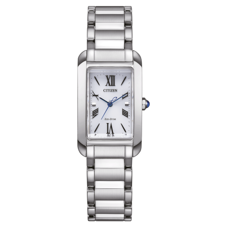 CITIZEN - Montre Femme Rectangulaire Eco Drive - Ref EW5620-55A