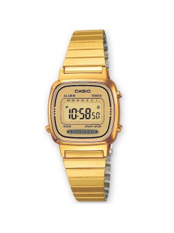 Montre Mixte CASIO Vintage Acier Doré - LA670WEGA-9EF