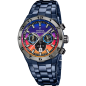 FESTINA - Montre Homme Multifonction bleu orange - Ref F20709/1