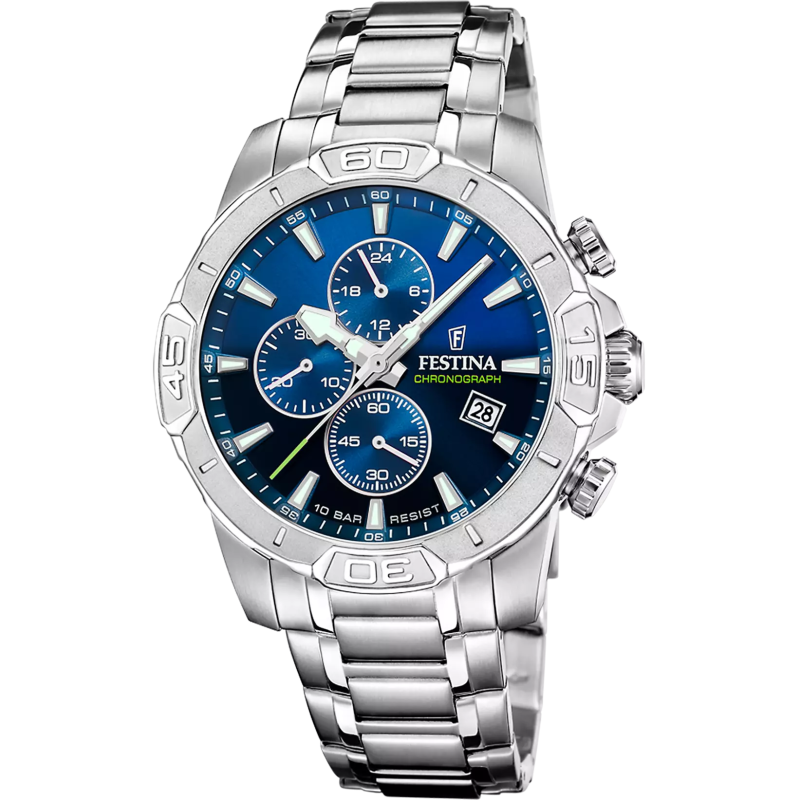 FESTINA - Montre Homme Boyfriend bleu - Ref F20704/4