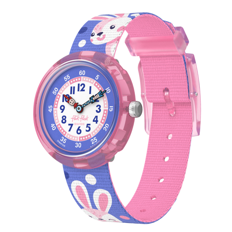 FLIK FLAK - Montre Enfant Peek a Bunny - Ref FBNP236