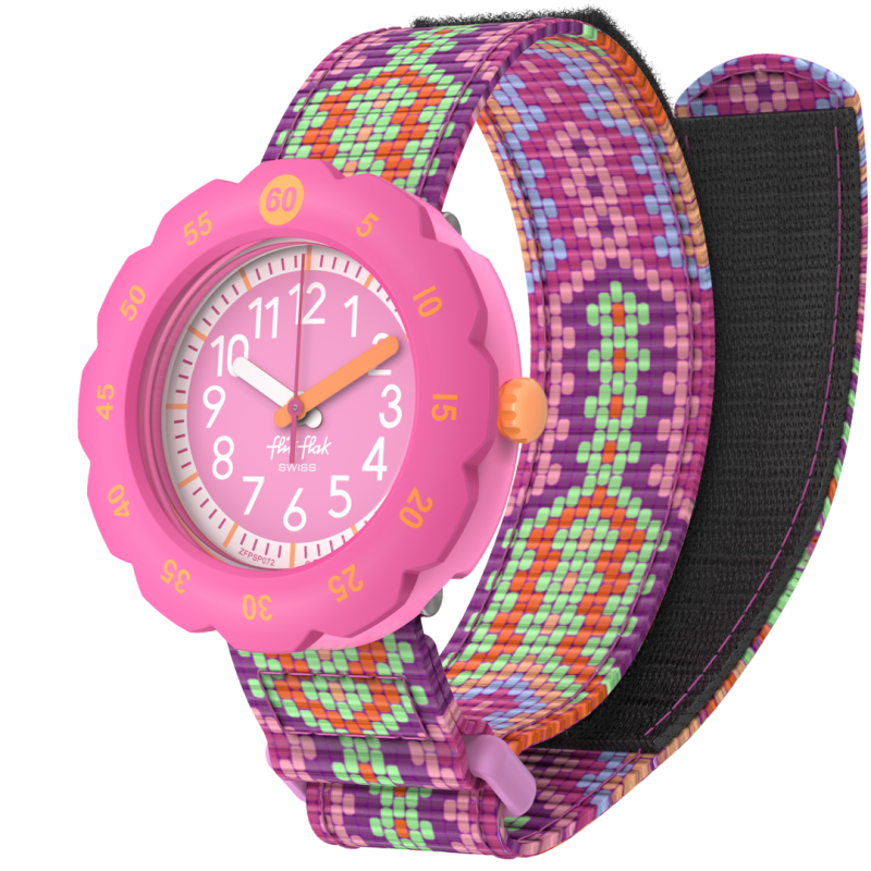 FLIK FLAK - Montre Enfant Loop In Pink - Ref FPSP072