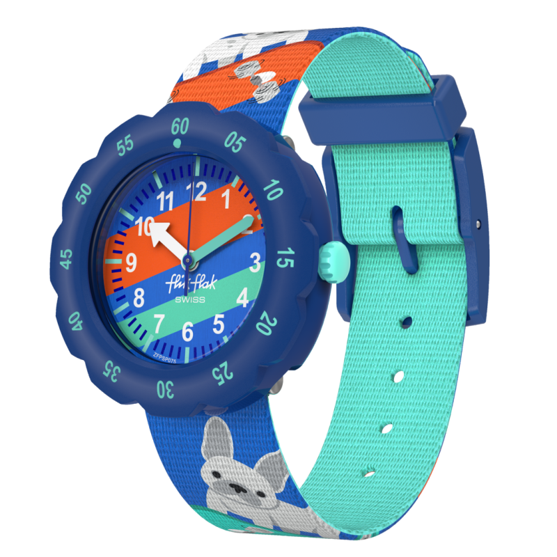 FLIK FLAK - Montre Enfant Skating Frenchie - Ref FPSP075
