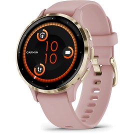 GARMIN - Montre Femme Venu 3S Rose Gold - Ref 010-02785-03