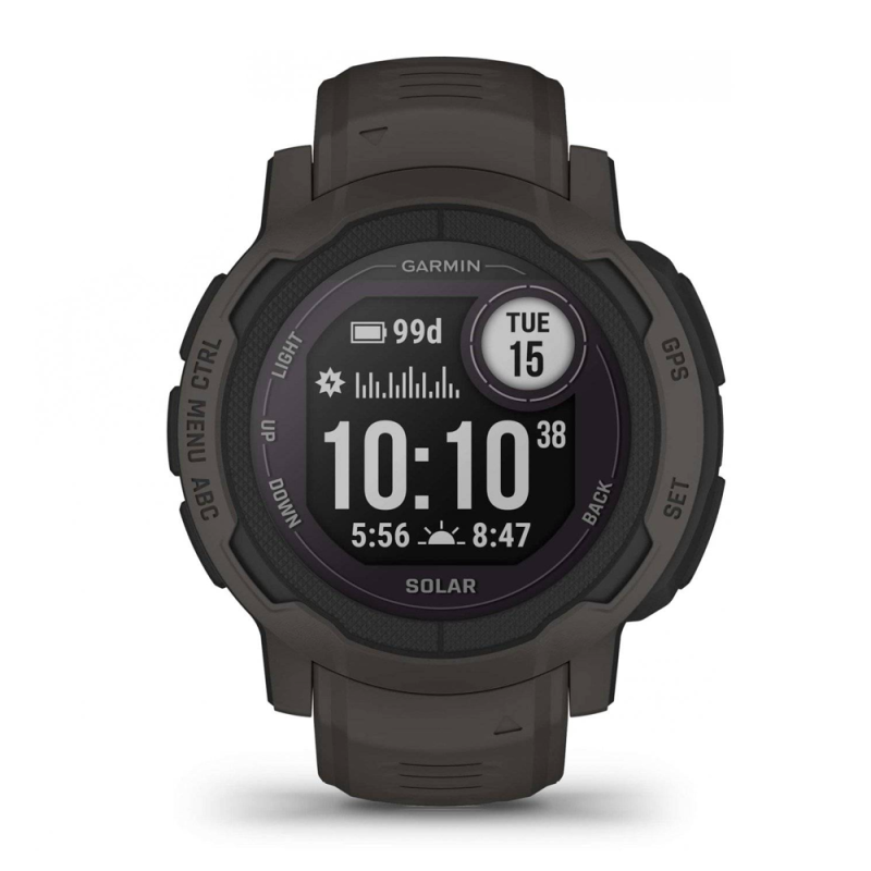 GARMIN - Montre Homme Instinct 2 Solar - Ref 010-02627-00